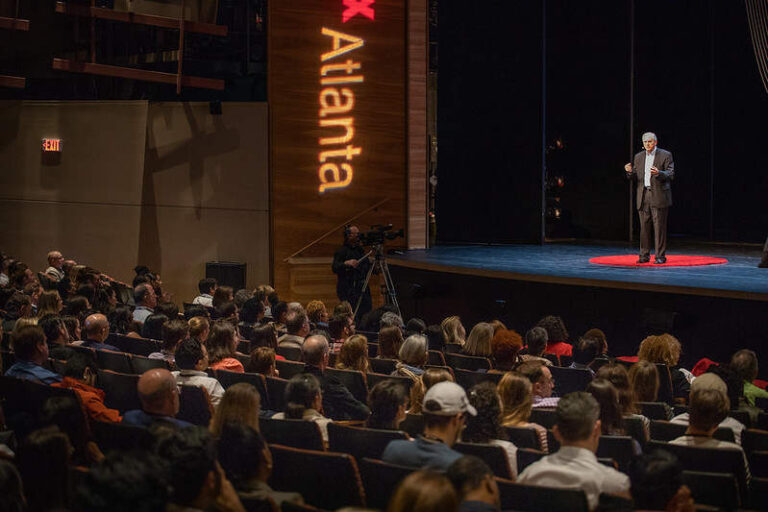 Speaker on TEDxAtlanta stage
